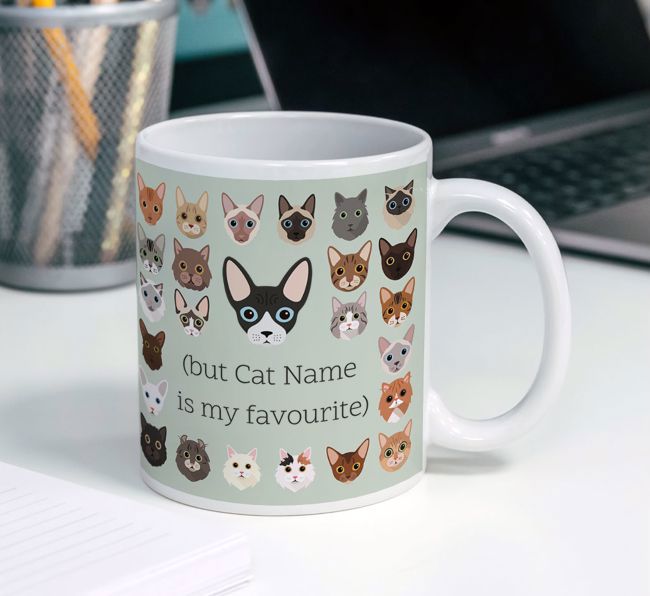 'I Want All the Cats' - Personalised {breedCommonName} Mug